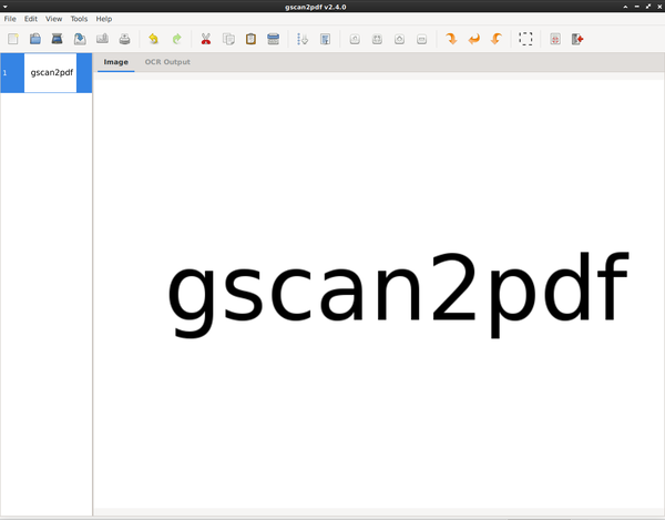 gscan2pdf
